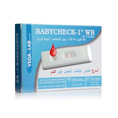 Babycheck 1 Test de Grossesse Sanguin Auto-Diagnostic