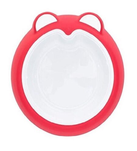 Badabulle Assiette anti derapante – Rose Intense pink Ref B005211