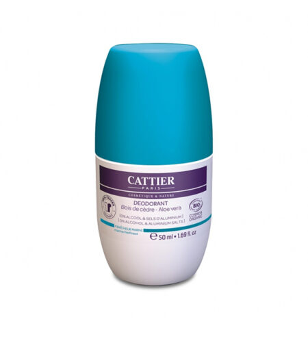 Cattier Déodorant Roll-on Fraicheur Marine 50ml