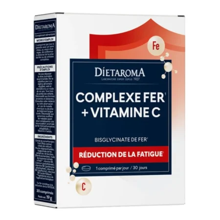 Dietaroma complexe Fer+Vitamine C 30cps