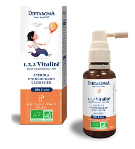 DIETAROMA Vitalité enfants 1,2,3 vitalité 30ml