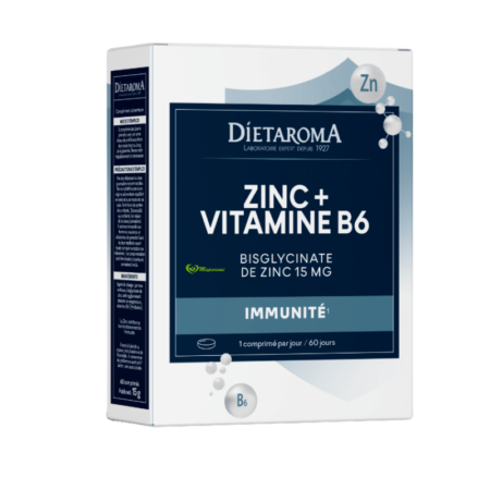 Dietaroma Zinc +Vitamine B6 60 comprimé