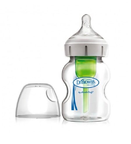 Dr brown’s Biberon cole large en verre 150ml SB51700