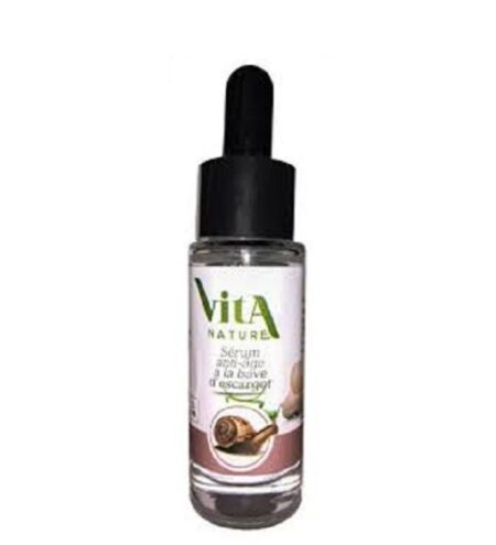 VITA NATURE Serum Anti age à la Bave d’Escargot 30ml
