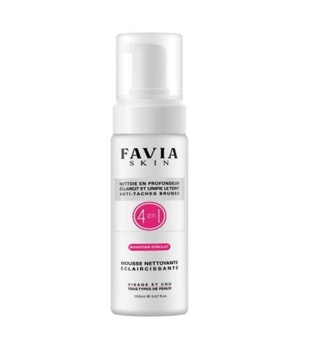 FAVIA DERMATOLOGIE SKIN MOUSSE NETTOYANTE ÉLCAIRCISSANTE 150ML