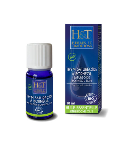 HERBES ET TRADITIONS HUILE ESSENTIELLE – THYM SATURÉOÏDE À BORNÉOL BIO 10ml