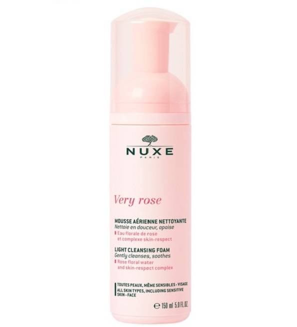 Nuxe Very Rose Mousse Aérienne Nettoyante 150ml