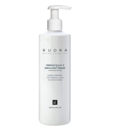 Kuora Creme Emollient Omega 3 6 9 400ml