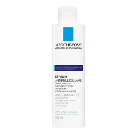 La Roche-Posay Kerium Shampoing Antipelliculaire Pellicules Grasses | 200ml