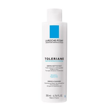 La Roche-Posay Toleriane Dermo-Nettoyant Fluide Démaquillant Peau Intolérante | 200ml