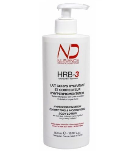 Nubiance HRb-3 Lait Corps Hydratant et Correcteur 500ml