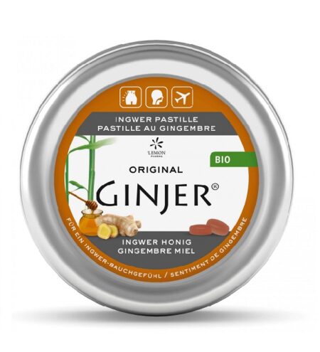 GINJER PASTILLES GINGEMBRE MIEL 40 G