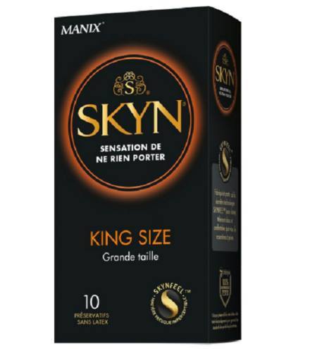 MANIX Skyn King Size – 10 pièces