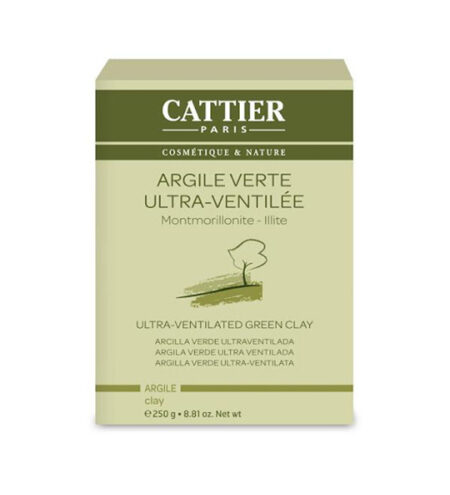 Cattier Argile Verte Ultra-Ventilee 250g