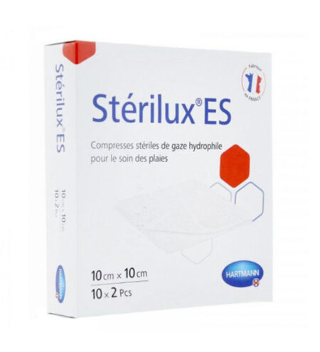Hartmann sterilux compresse de gaz 10*10