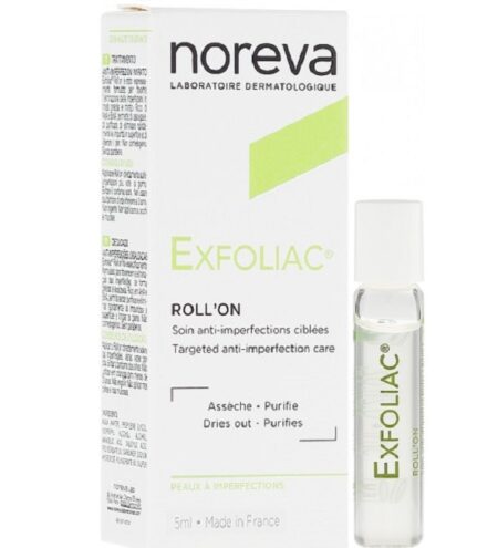 NOREVA Exfoliac Roll On soin anti-imperfection cibles 5ml
