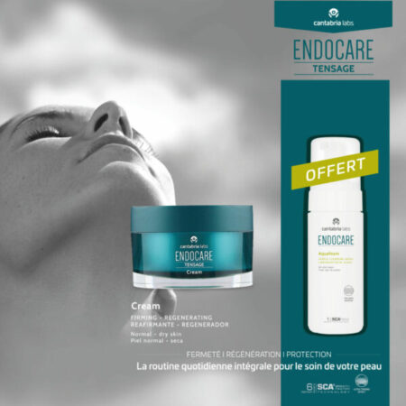 ENDOCARE Tensage Crème 50ml = Aquafoam Nettoyant 125ml Offert