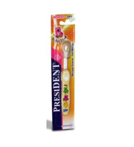 PRESIDENT BÉBÉ Brosse à Dents 0 – 4 ans