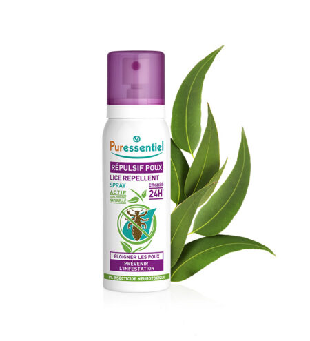 PURESSENTIEL – ANTI POUX SPRAY RÉPULSIF 24H 75ml
