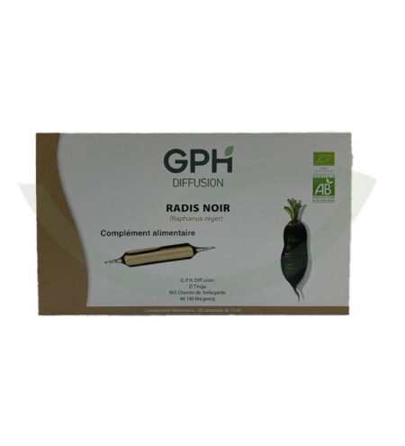 GPH Radis Noir 20 ampoules*15ml