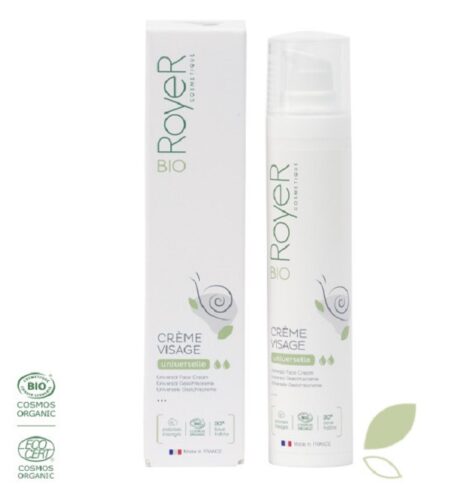 RoyeR Crème visage Universelle hydratante bave d’escargot bio 50 ml