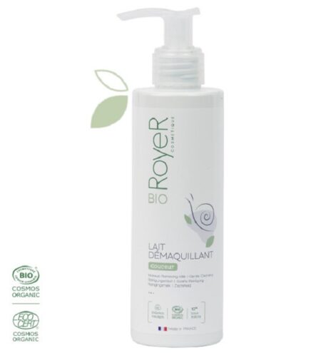RoyeR Lait démaquillant bio à la bave d’escargot 190 ml