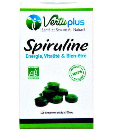 Vertu Plus Spiruline 200 Comprimés