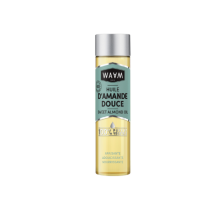 WAAM Huile d’Amande Douce certifiée BIO 100 ml
