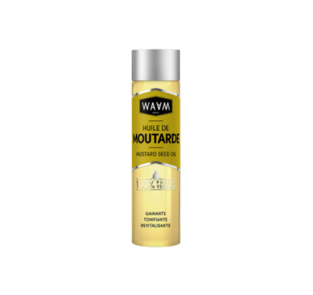 WAAM Huile de Moutarde certifiée BIO 75ml