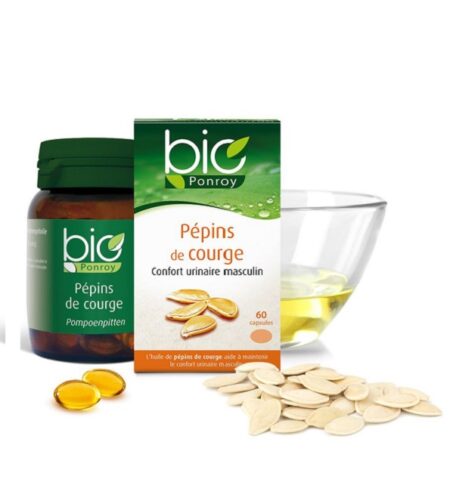 Yves Ponroy Pépins de Courge Bio – 60 capsules